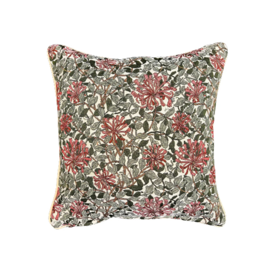 William Morris Honeysuckle Pillow
