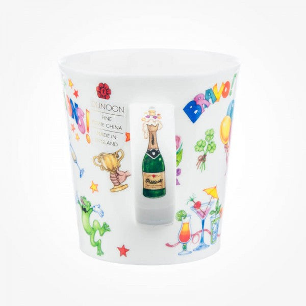 Dunoon Lomond Congratulations bone china mug.