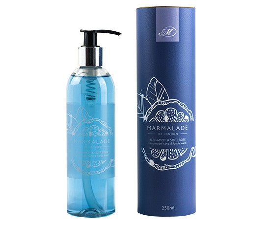 Bergamot & Soft Rose hand & body wash from Marmalade of London.