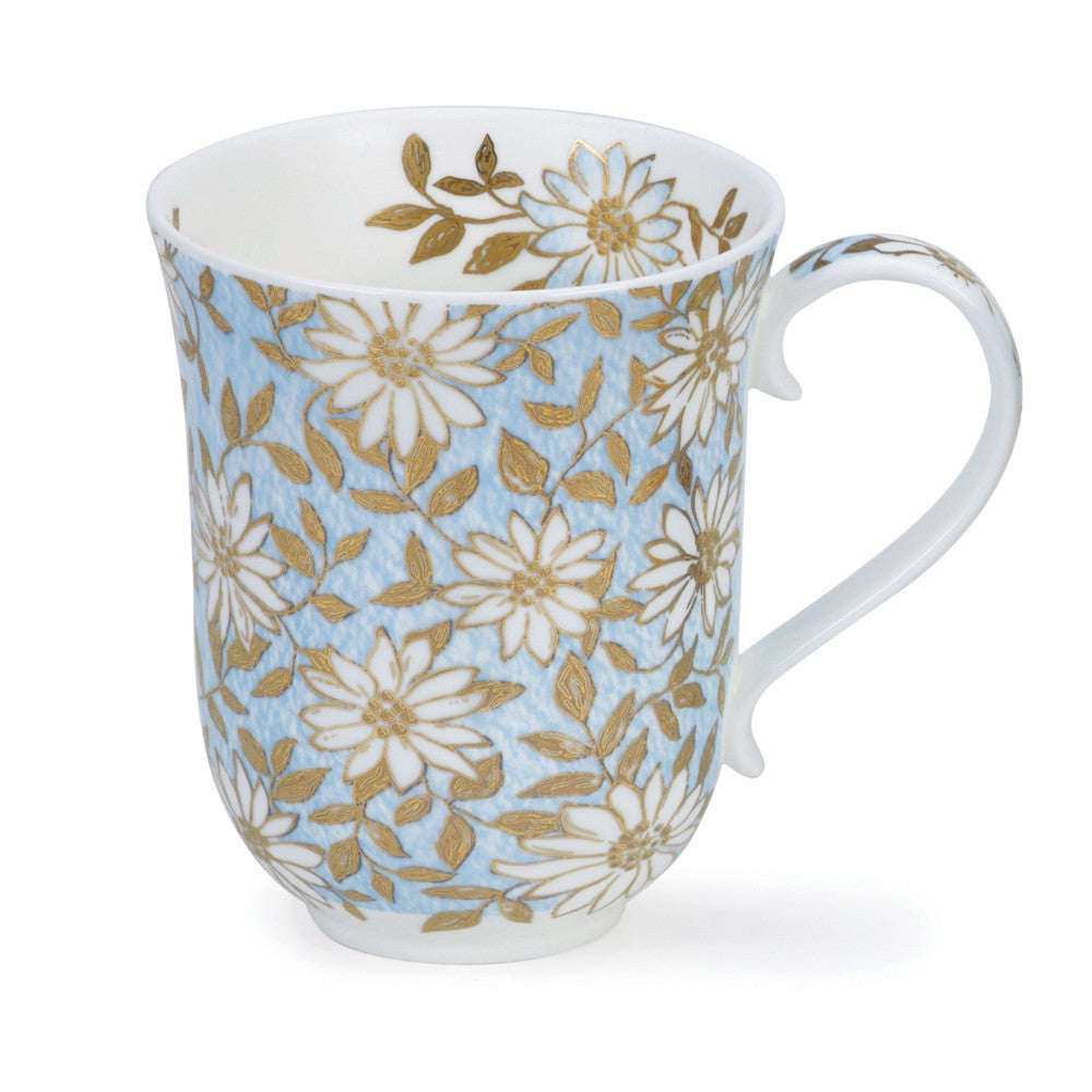 Dunoon Fine Bone China Aqua Mug