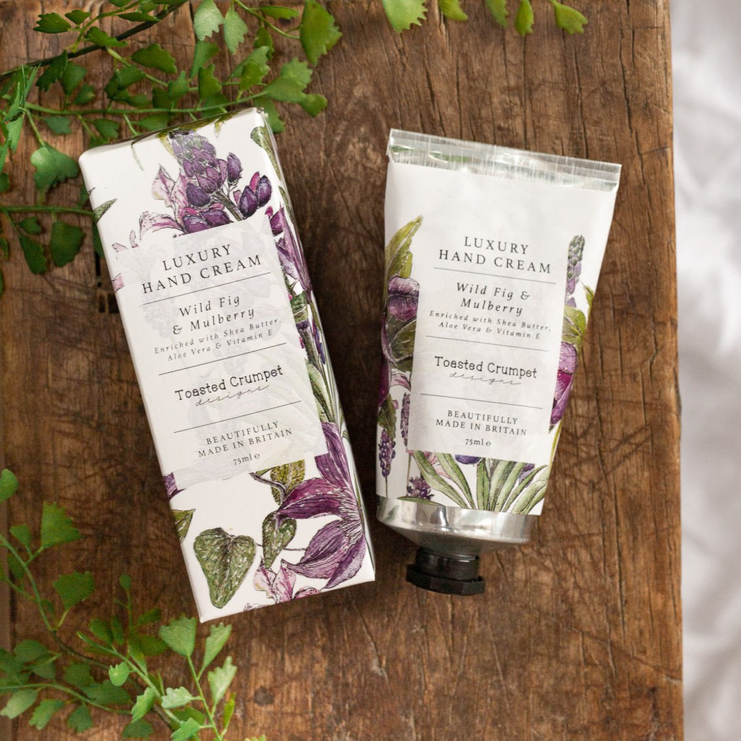 Wild Fig Luxury Hand Cream 75ml by Toasted Crumpet.
