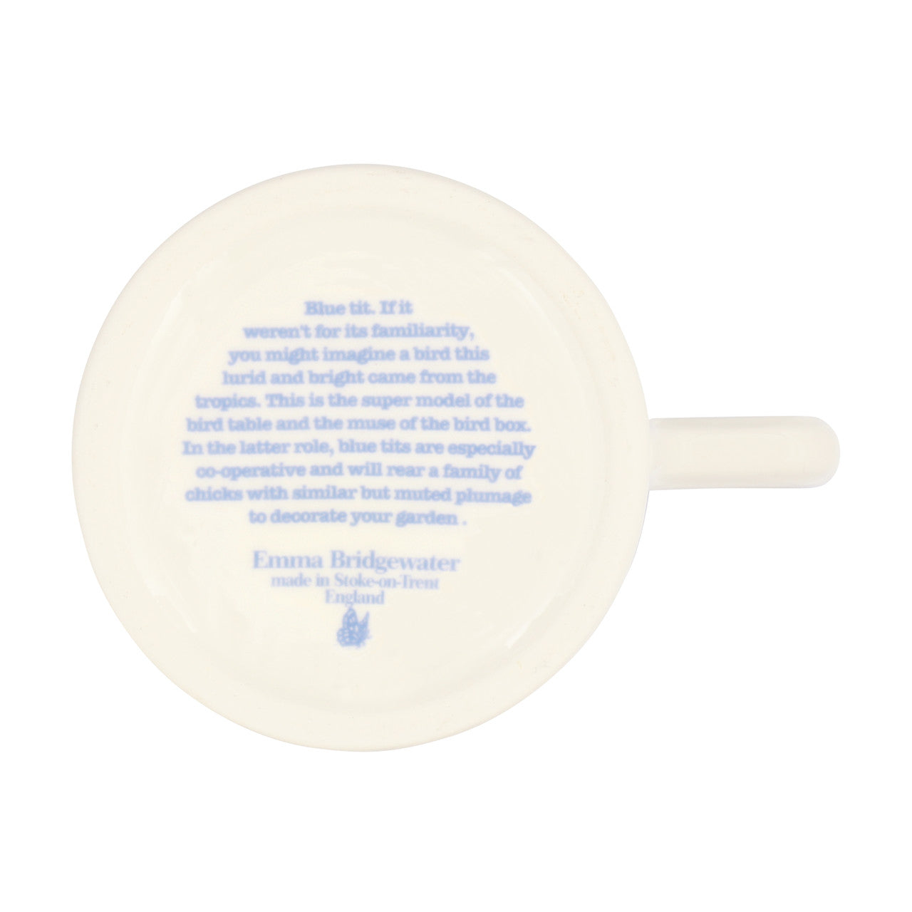Emma Bridgewater Blue Tit Half Pint Mug