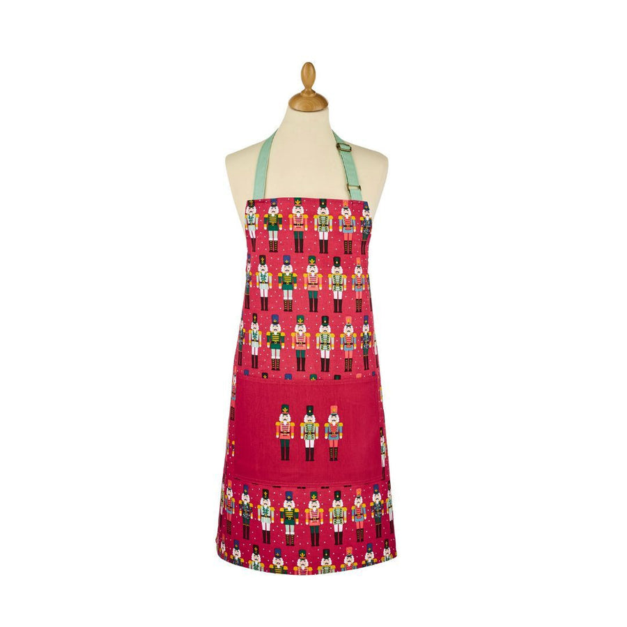 Nutcracker Parade recycled cotton apron from Ulster Weavers.