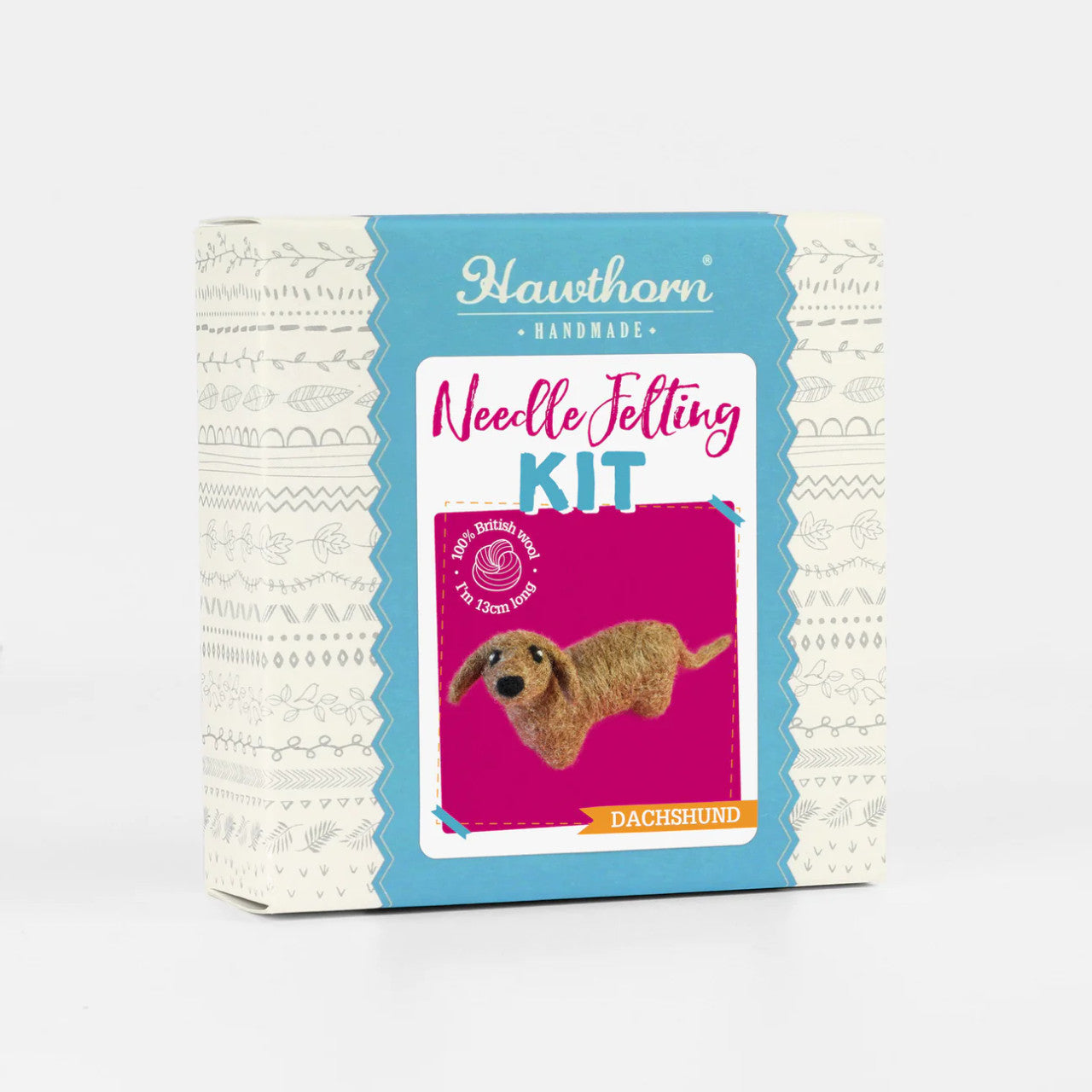 Dachshund Mini Felting Kit