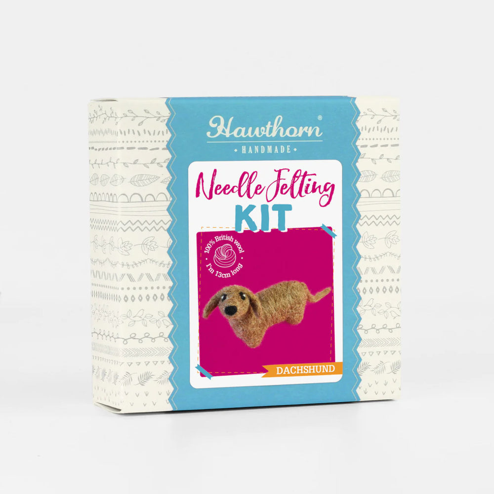 Dachshund Mini Felting Kit