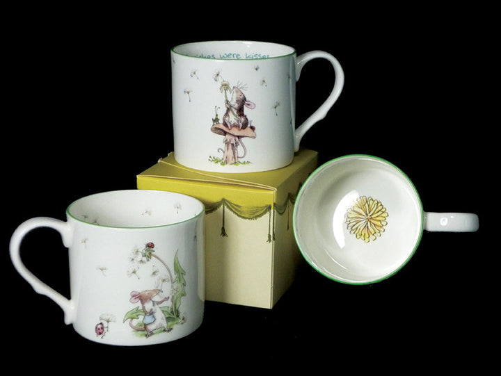 If Wishes Were Kisses mug by artist Anita Jeram