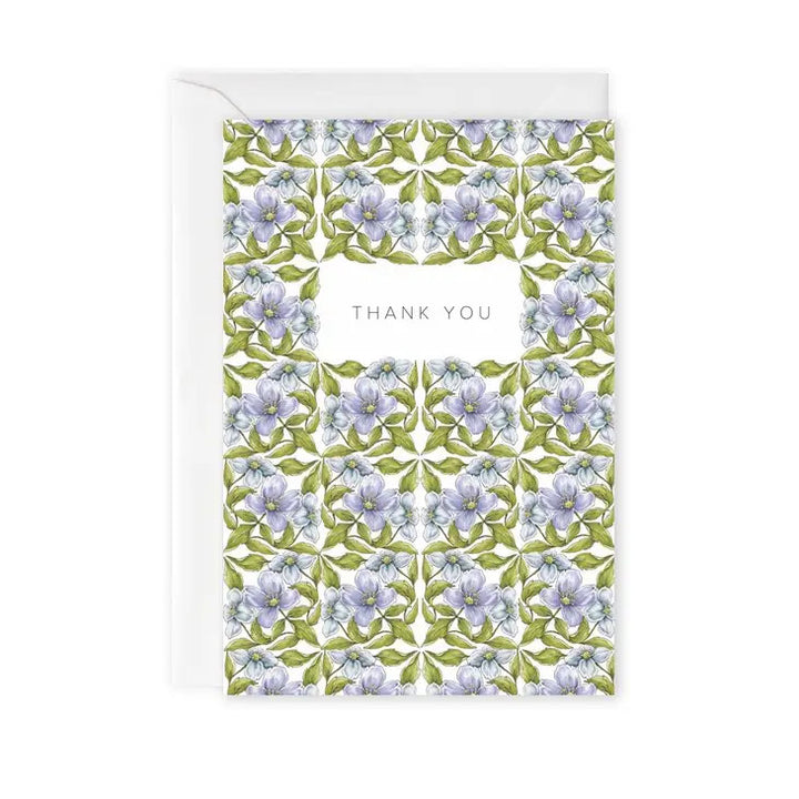 Flora Nouveau - Thank You - card