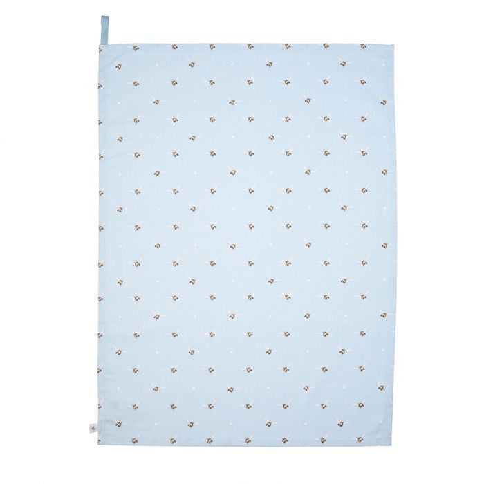 'Busy Bee' Bee Tea Towel by Wrendale Designs