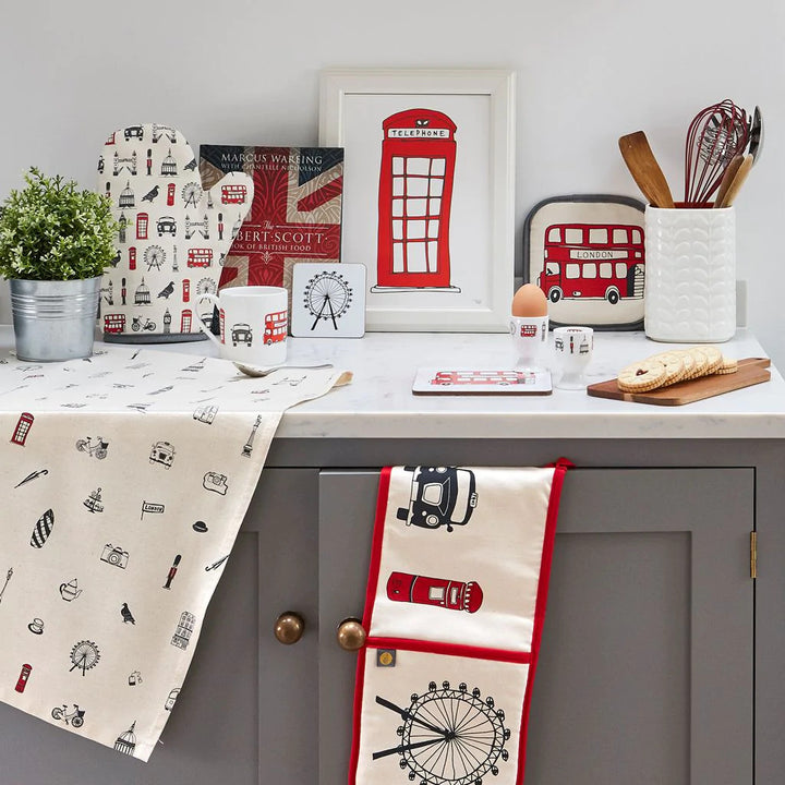 Telephone Boxes Greeting Card from Victoria Eggs.