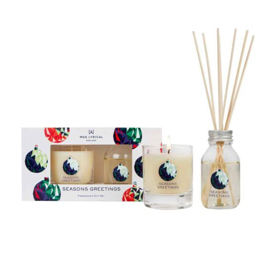 Season's Greetings Candle & Diffuser Gift Set