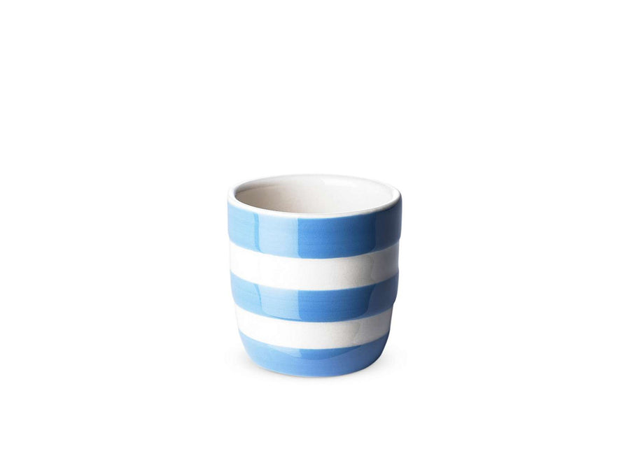 Cornishware Striped Egg Cup - blue