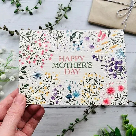 Happy Mother's Day Greeting Card by Becky Amelia