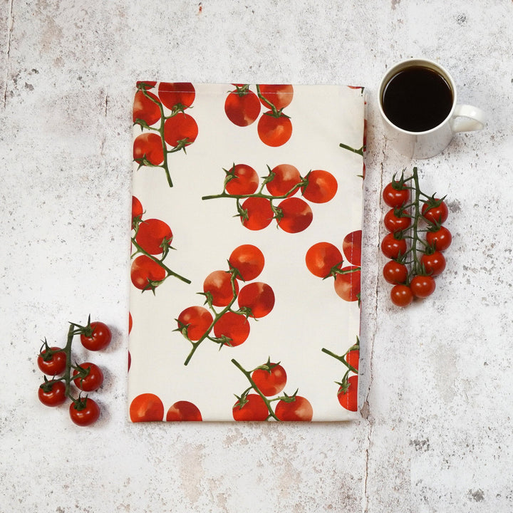 Tomato Tea Towel by Corinne Alexander.