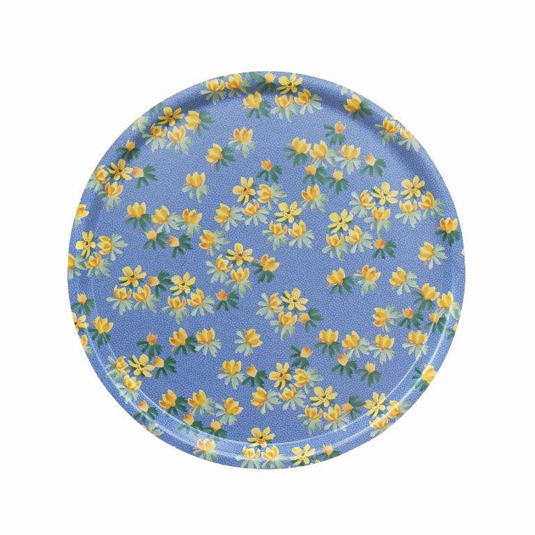 Emma Bridgewater Aconites Round Birch Tray Eco-Friendly!