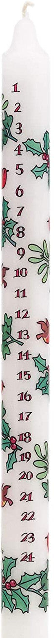 Alison Gardiner Holly & Ivy Advent Candle