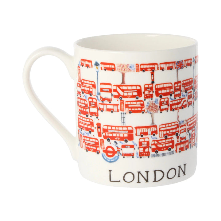 London Bus Bone China Mug 