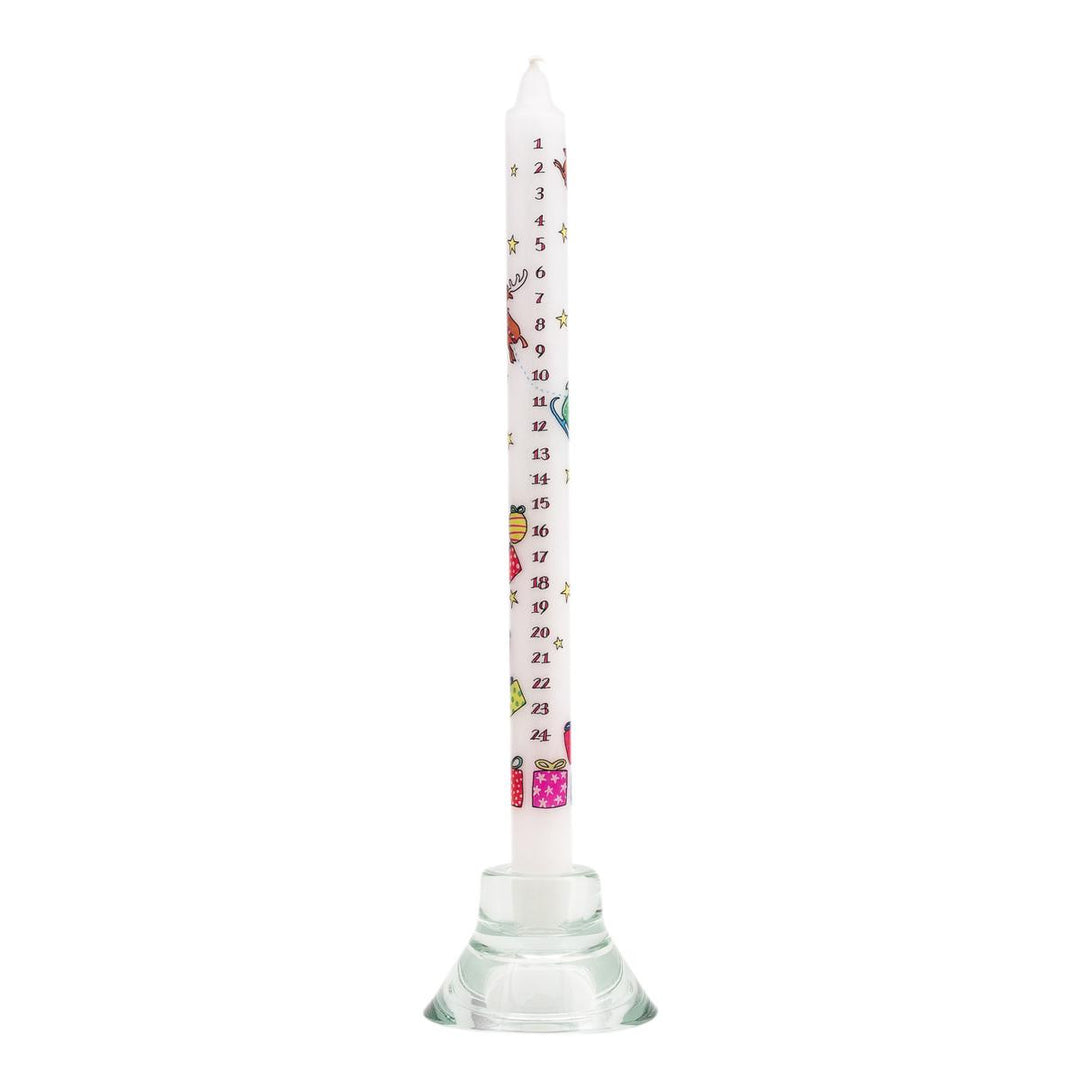 Alison Gardiner Santa Advent Candle
