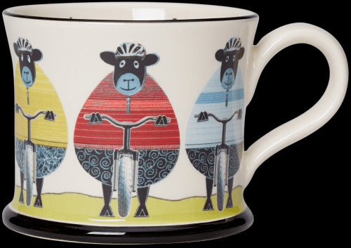 The Woolly Bikers Mug by Moorland Pottery.