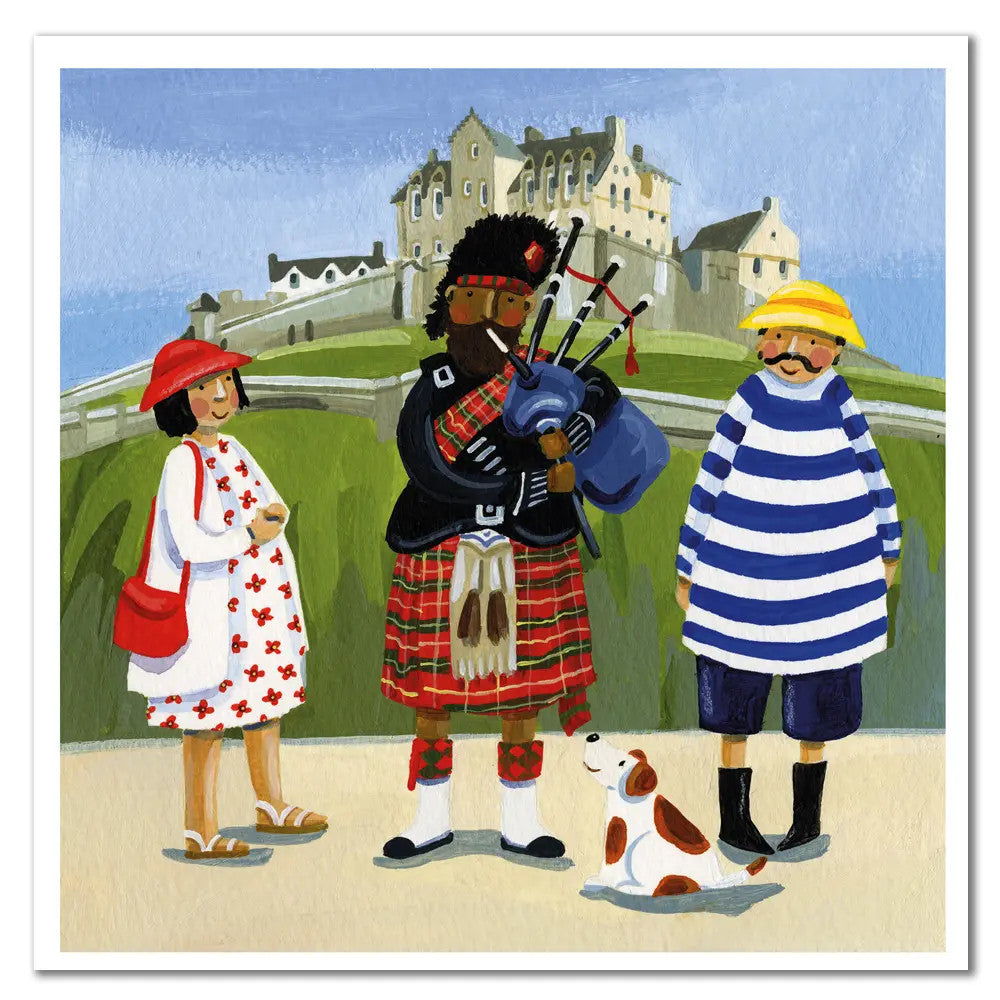 Edinburgh Castle Greetings Card
