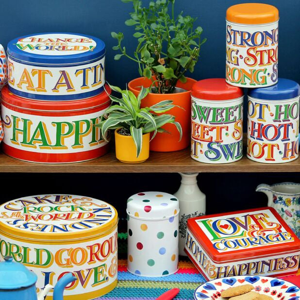 Emma Bridgewater Brighter World Biscuit Barrel