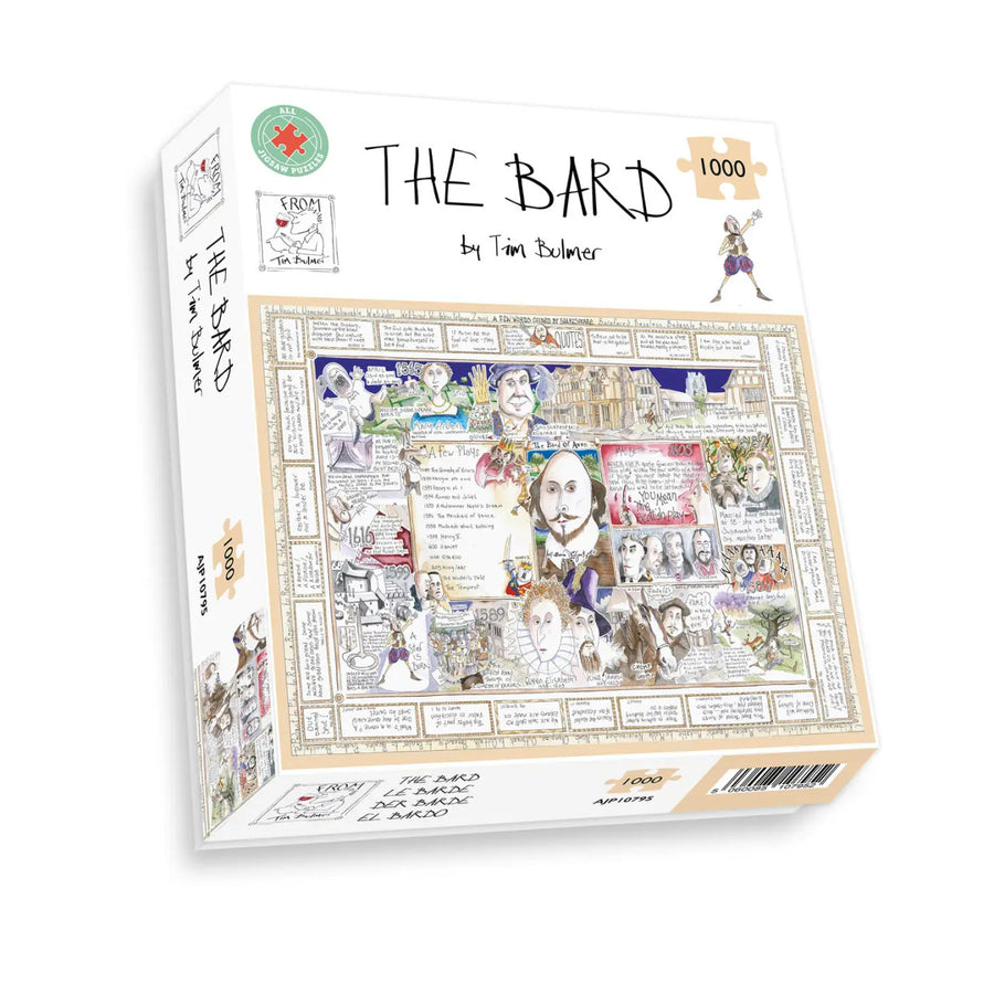The Bard by Tim Bulmer 1000 piece Jigsaw by All Jigsaw Puzzles.