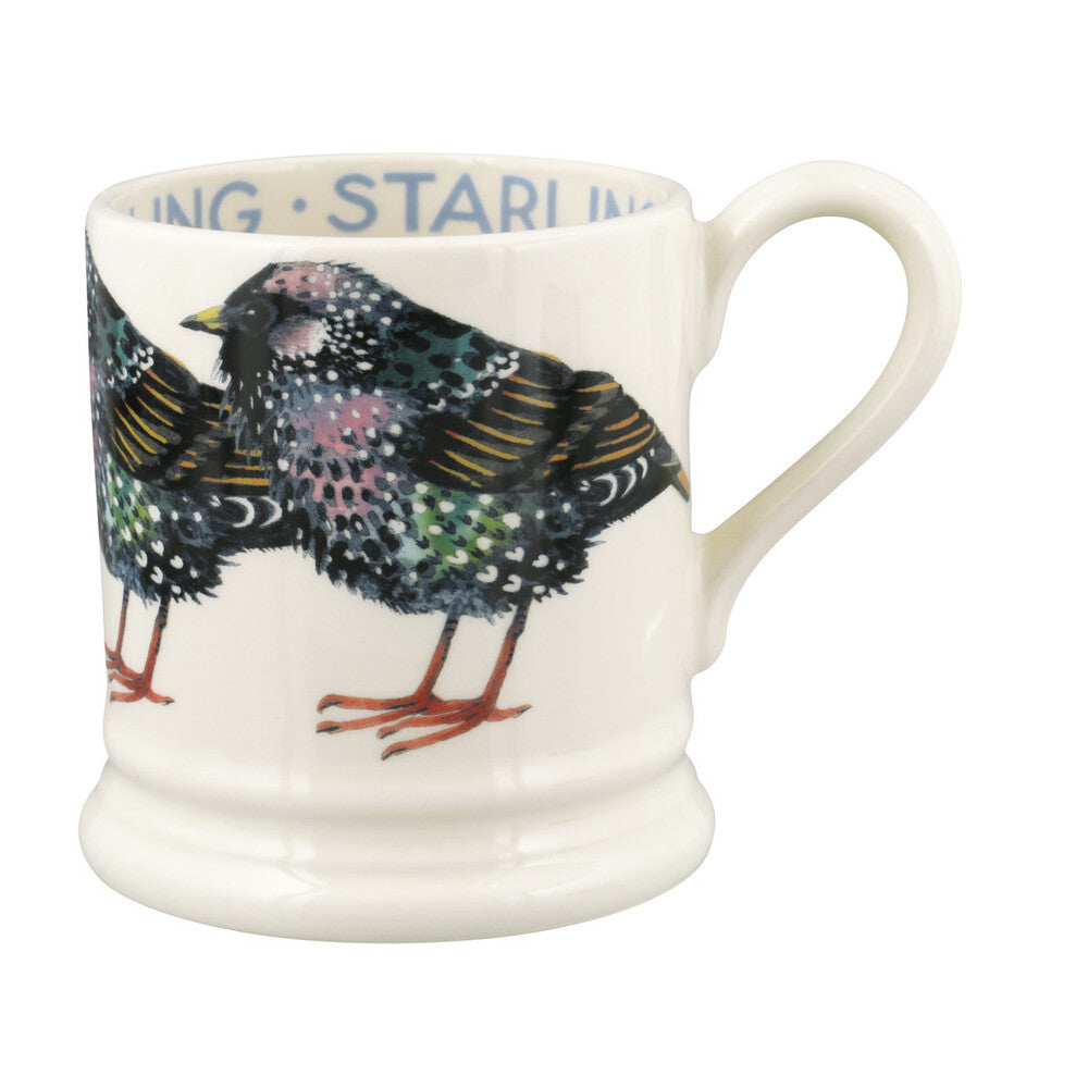 Emma Bridgewater Starling Half Pint Mug. 