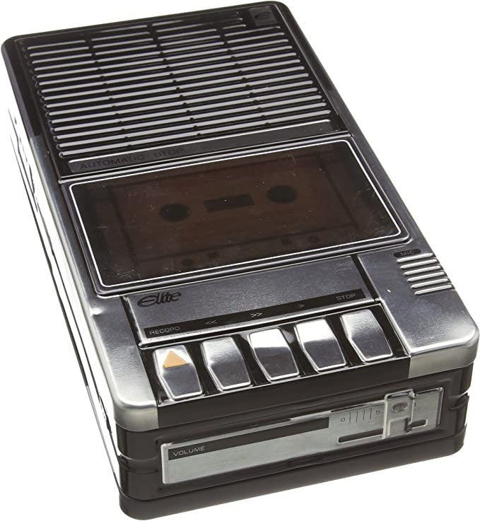 Cassette Recorder Tin