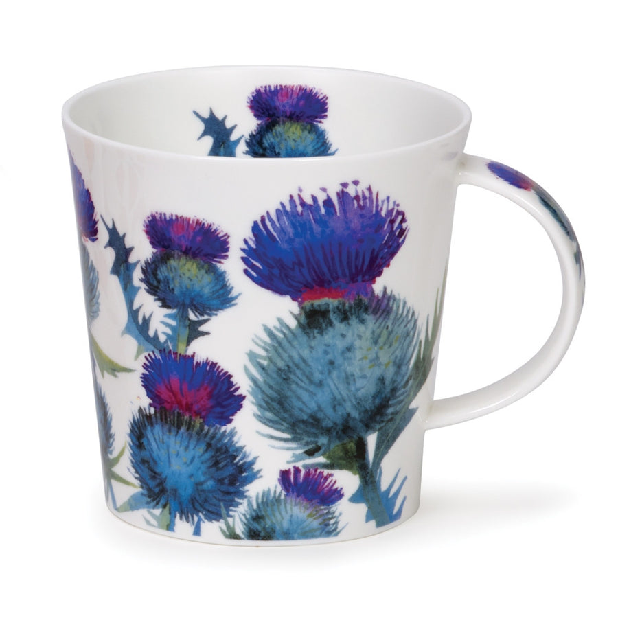 Dunoon Cairngorm Scottish Thistles Fine bone china mug