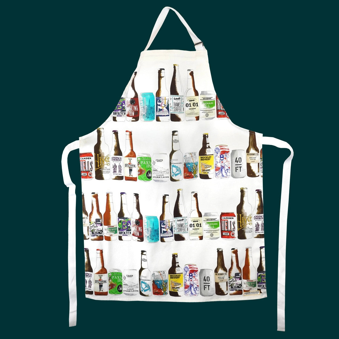 Craft Beer Apron by Corinne Alexander.