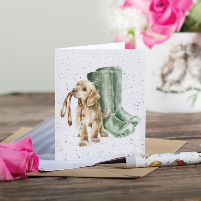 'Hopeful' Labrador Gift Enclosure Card by Wrendale Designs