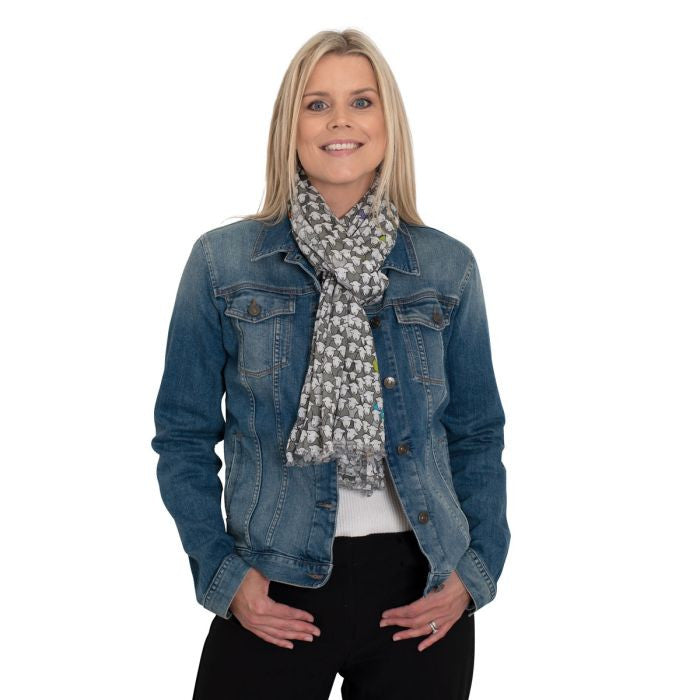 Herdy Organic Lightweight Cotton Flock Scarf