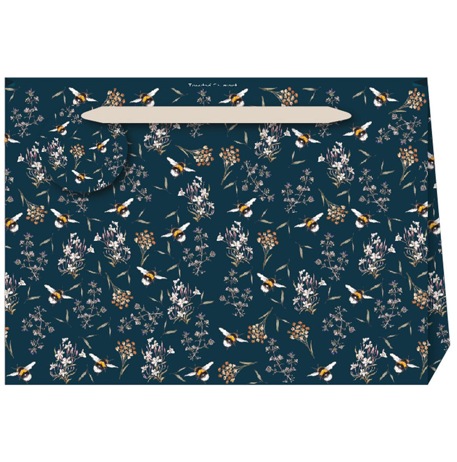 Bee and Honeysuckle Noir Shopper Gift Bag.