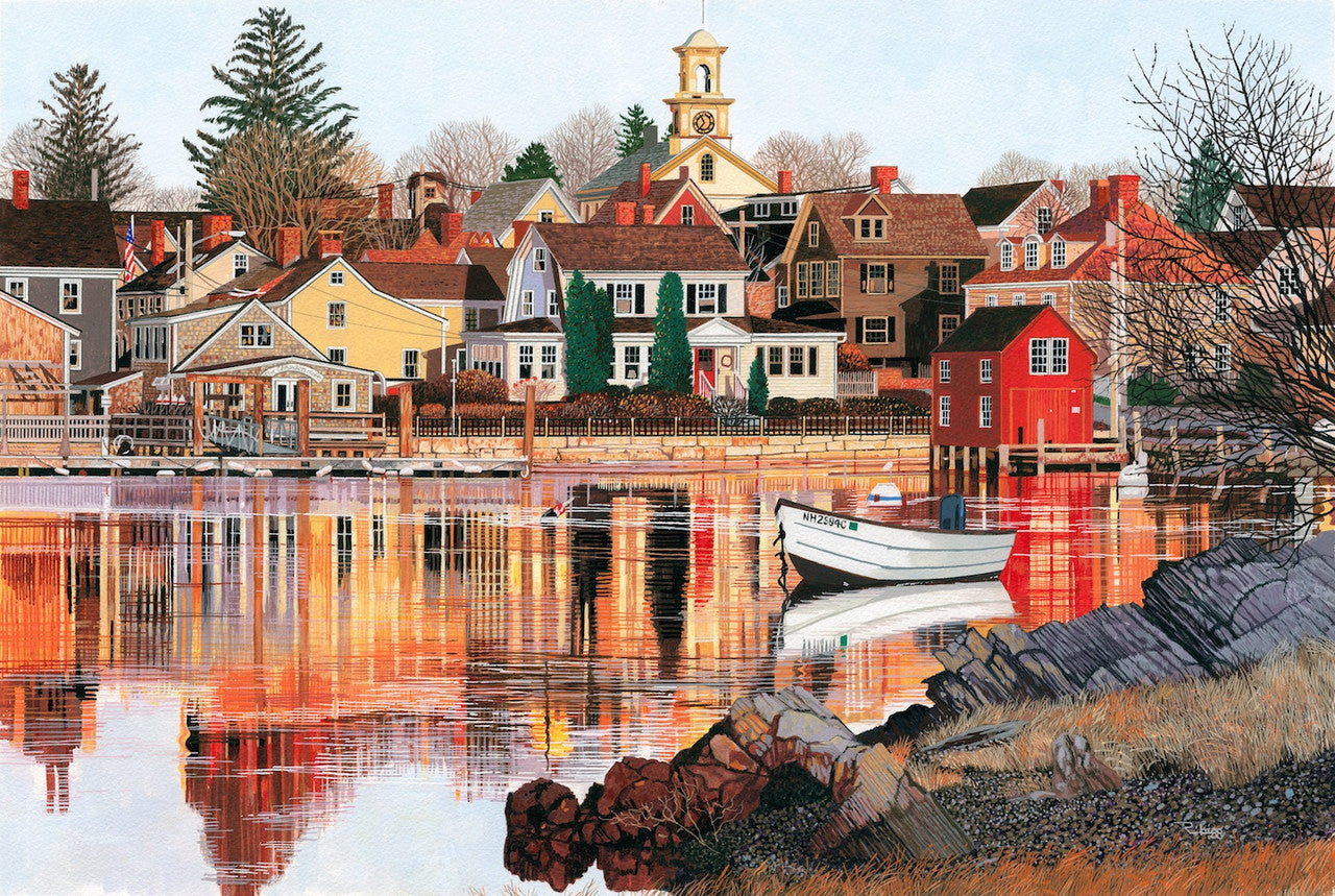 Autumn Reflections by Roger Bigg Jigsaw Puzzle by JHG Puzzles.