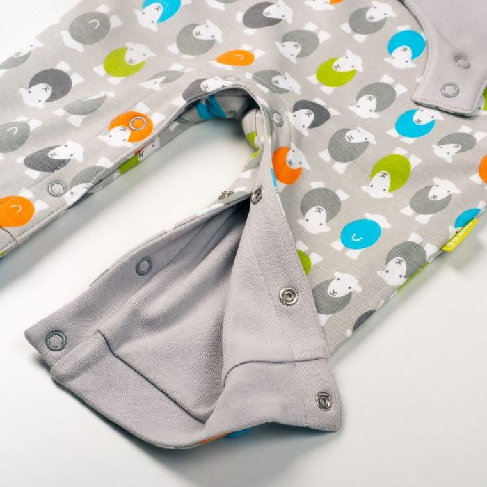 Herdy Baby Reversible Overalls 6 - 12 Months Organic cotton