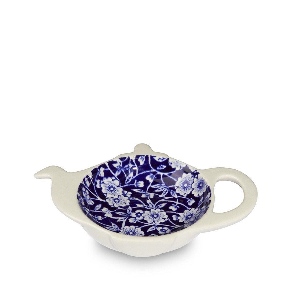 Blue Calico Small  Teapot Tray