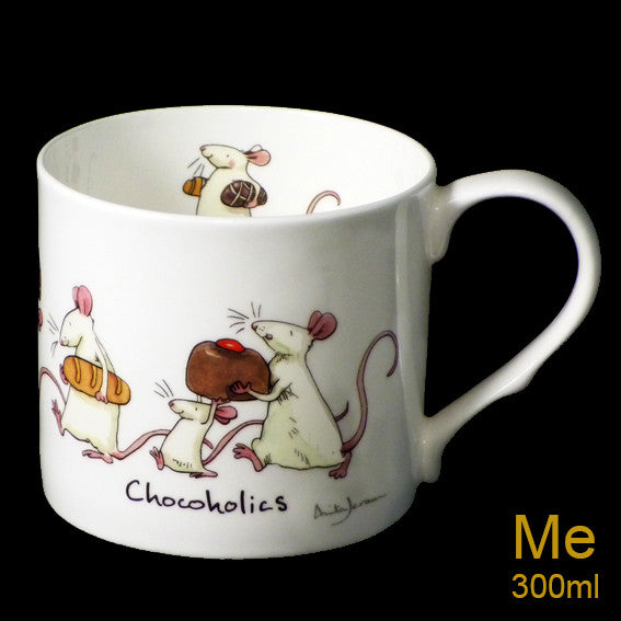 Chocoholics mug by artist Anita Jeram.