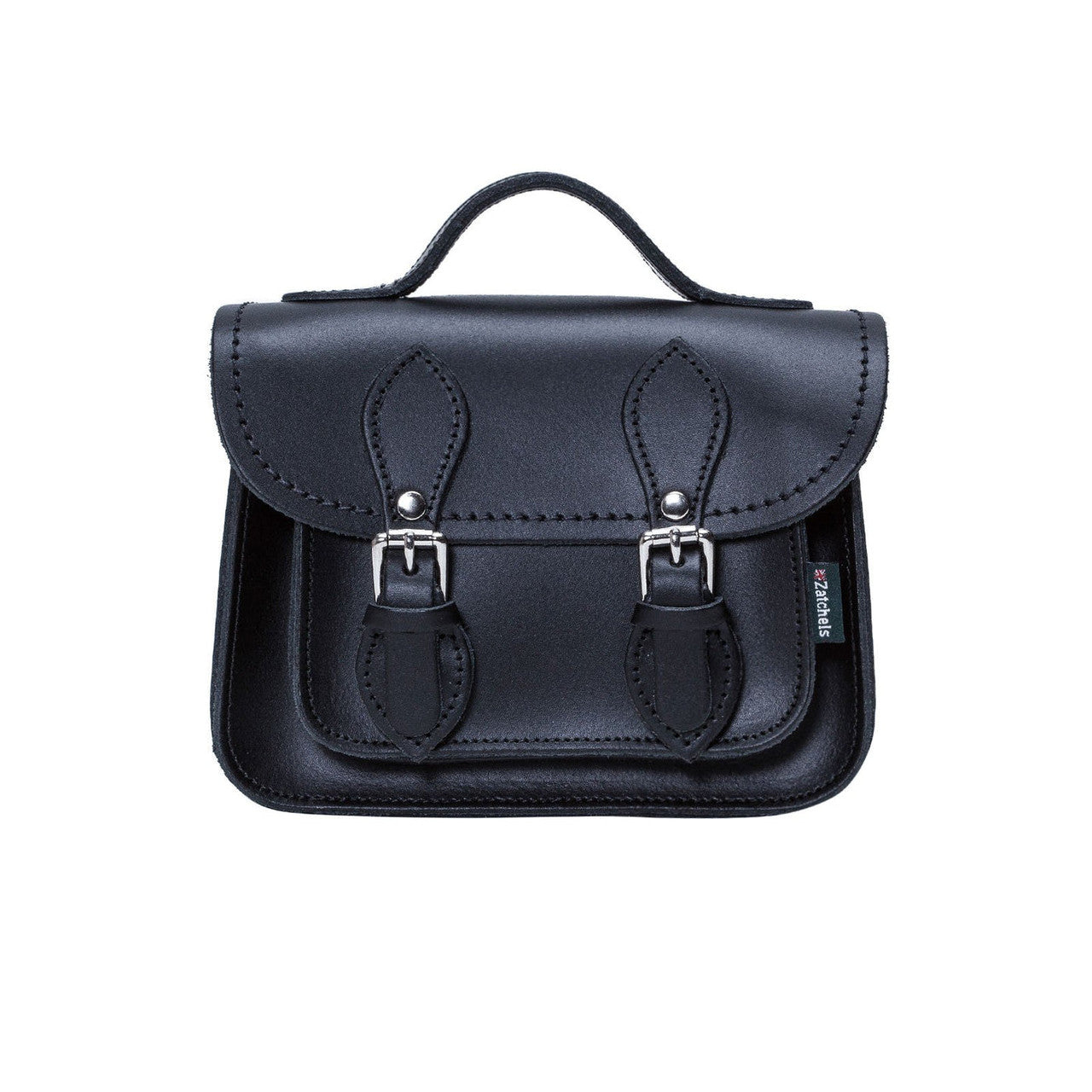 Handmade Leather Micro Satchel by Zatchels.