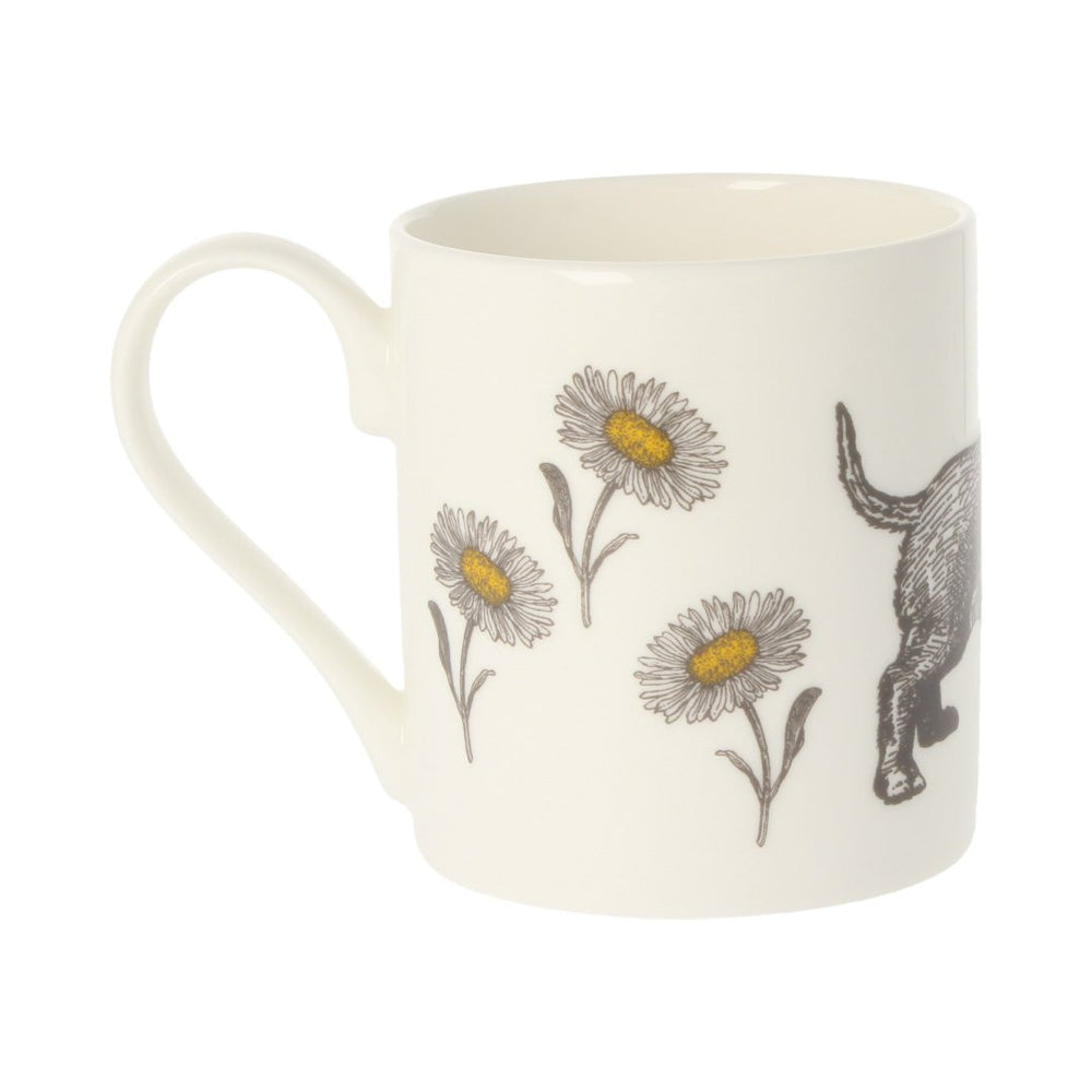 Dog & Daisy Bone China Mug from Thornback & Peel