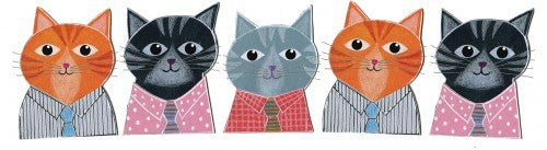 Kitten Club Mug by Moorland Pottery.