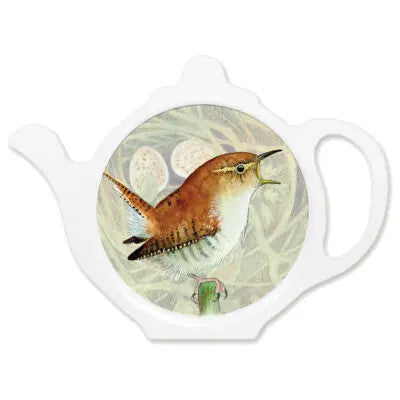 British Bird Wren Tea Bag Tidy