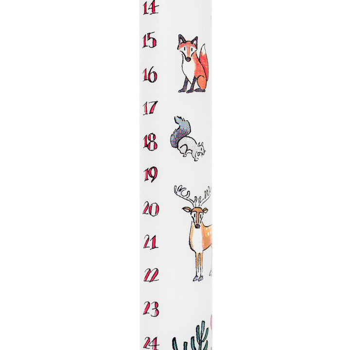 Alison Gardiner Winter Wildlife Advent Candle