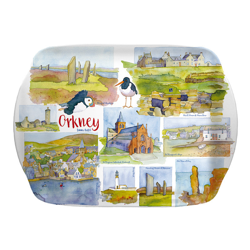 Emma Ball Orkney Melamine Scatter Tray