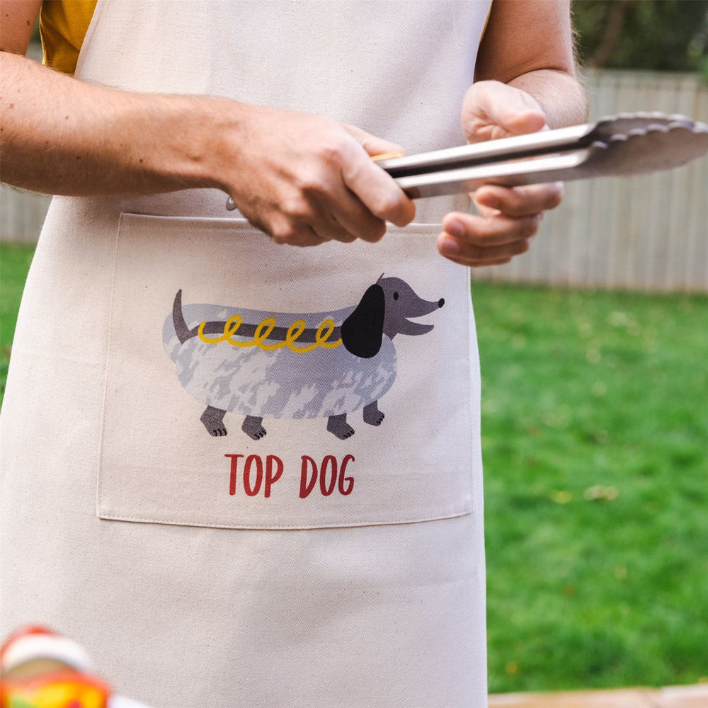 100% cotton Top Dog Apron from Ulster Weavers.