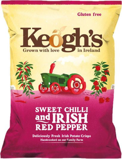 Keogh's Sweet Chilli and Red Pepper Crisps