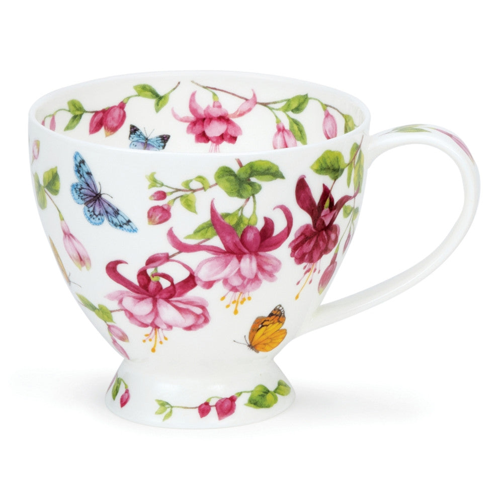 Dunoon Skye Papillon Fine Bone China Teacup.