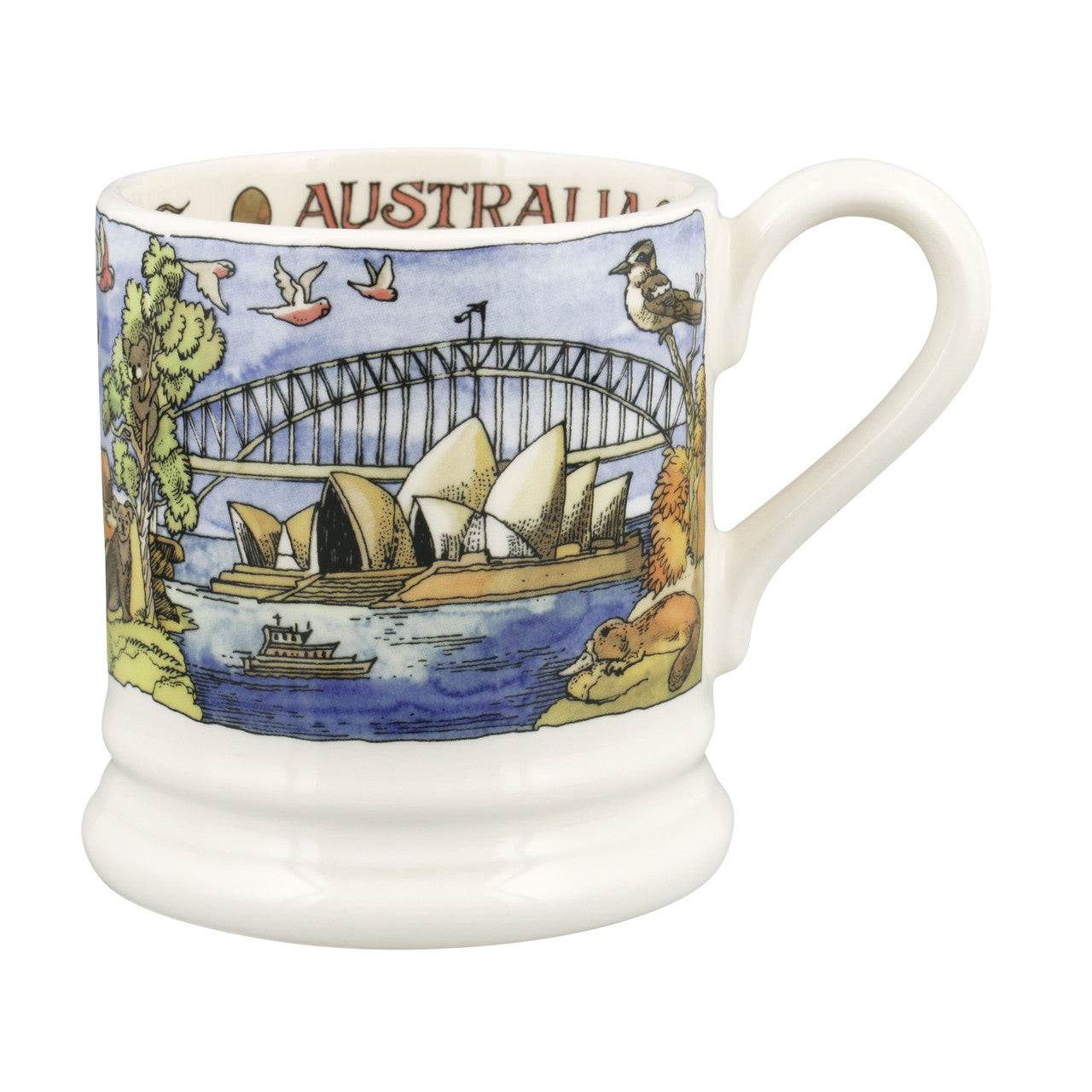 Emma Bridgewater Cities of Dreams Australia Half Pottery half pint mug boxed.