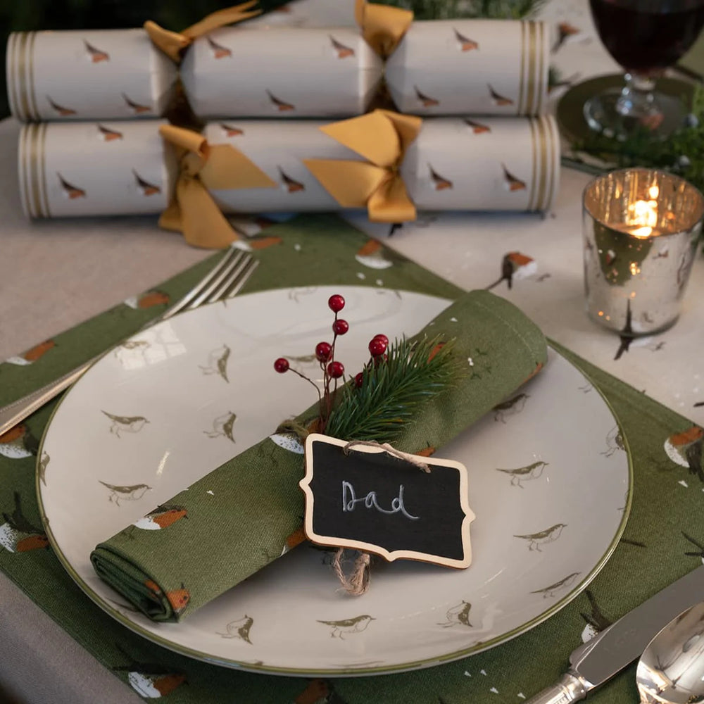 Robin Stoneware Dinner Plate by Sophie Allport.