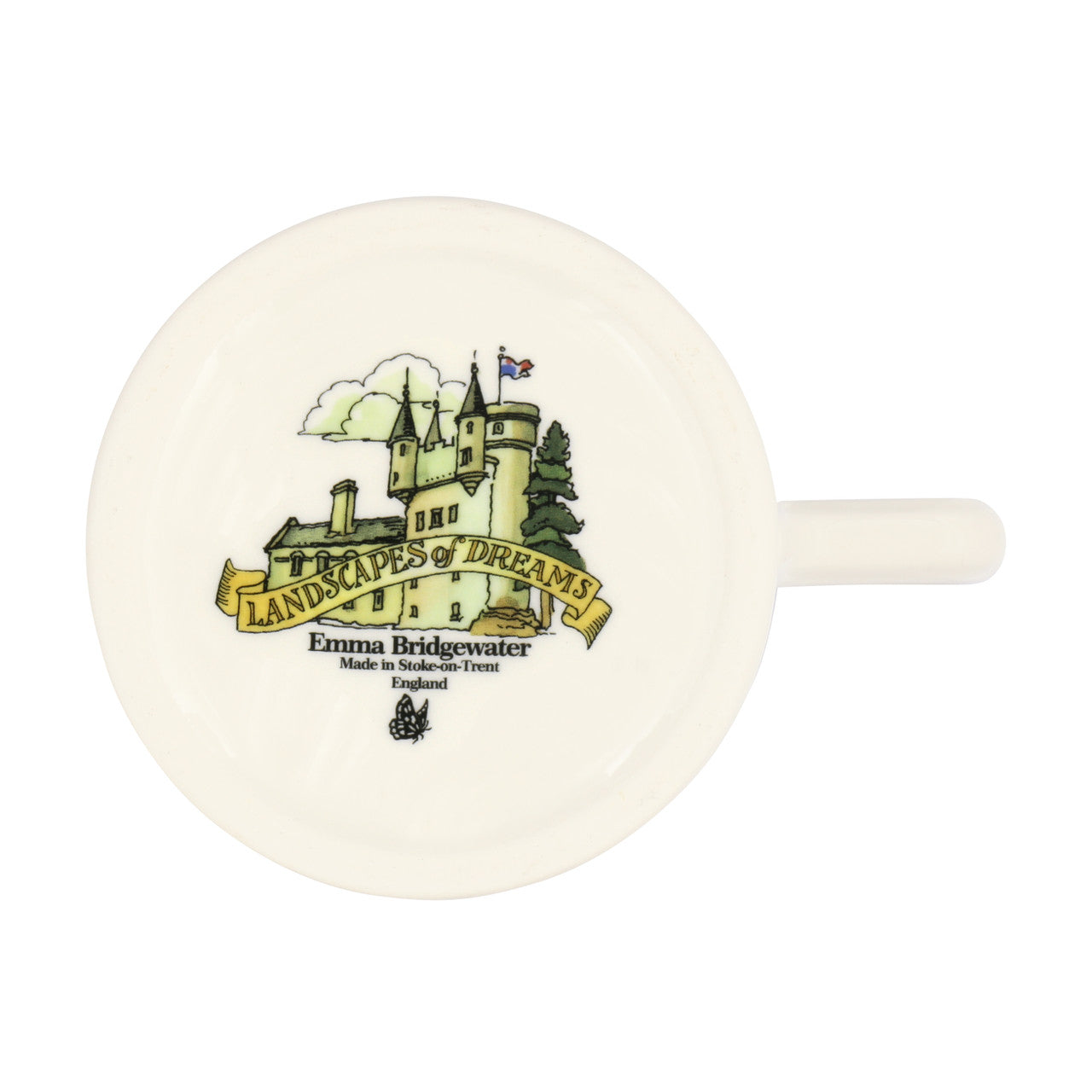 Emma Bridgewater Scottish Highlands Half Pint Mug. Made in England