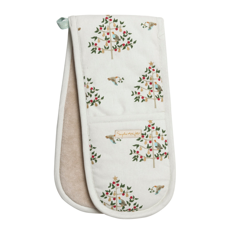 Sophie Allport Partridge in a Pear Tree Double Oven Glove
