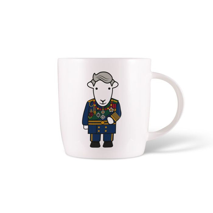 Herdy King Charles III Limited Edition Coronation Mug. Made in England.